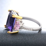 Silver Ring "Coloursplash"-Jewelry-Pisani Maura-Pisani Maura
