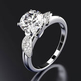 Silver Ring "Statement"-Jewelry-Pisani Maura-6-White-Pisani Maura