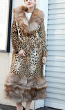 Fox & Beaver Genuine Fur Coat 