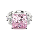 Silver Ring "Ostentatious"-Jewelry-Pisani Maura-5-Pink-Pisani Maura