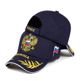 BASEBALL CAP "MOTHER RUSSIA"-Hat-Pisani Maura-Navy Blue-Pisani Maura