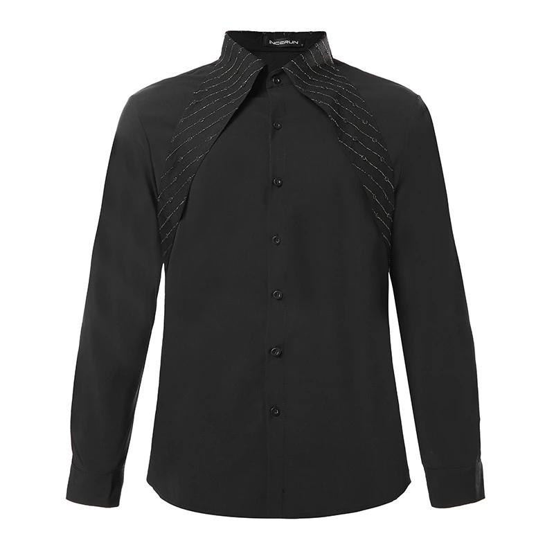 BUSINESS SHIRT "TOP NOTCH"-Shirt-Pisani Maura-Black Shirt-S-Pisani Maura