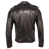 LEATHER JACKET "HARLEY"-Leather jacket-Pisani Maura-Pisani Maura
