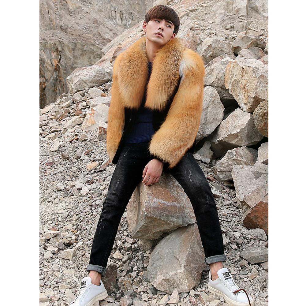 Mink & Fox Genuine Fur Coat "Stylish"-Fur coat-Pisani Maura-Pisani Maura