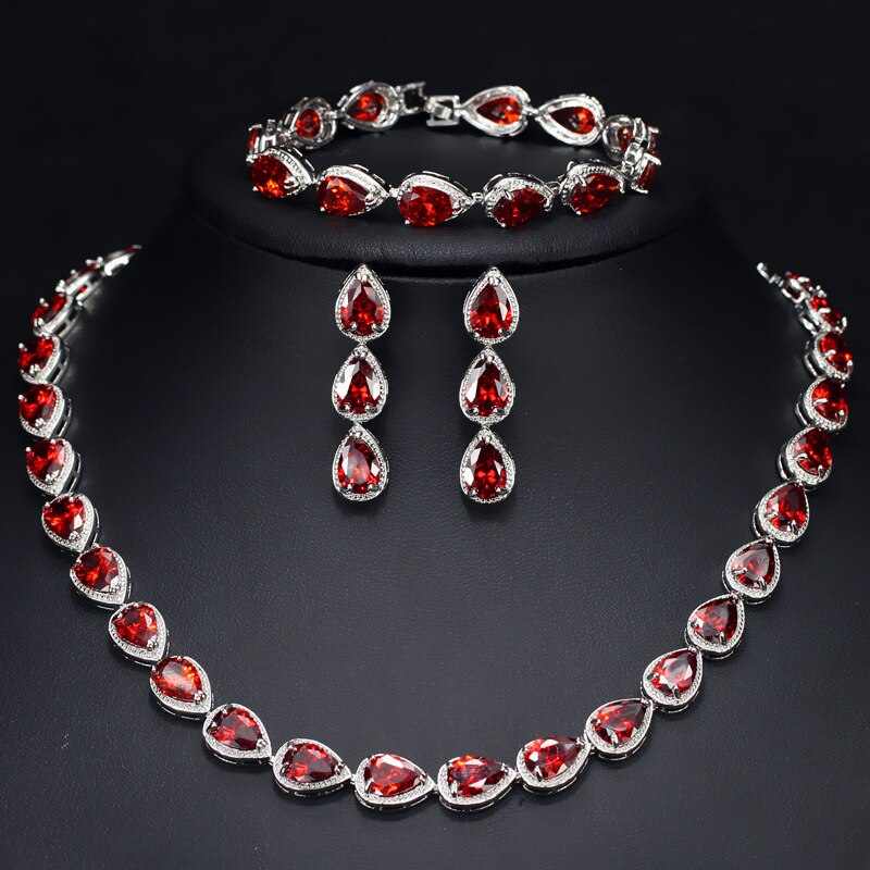 Necklace, Earrings & Bracelet "Cocktail"-Jewelry-Pisani Maura-Pisani Maura