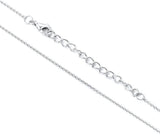 Silver Necklace "Plain"-Jewelry-Pisani Maura-Pisani Maura