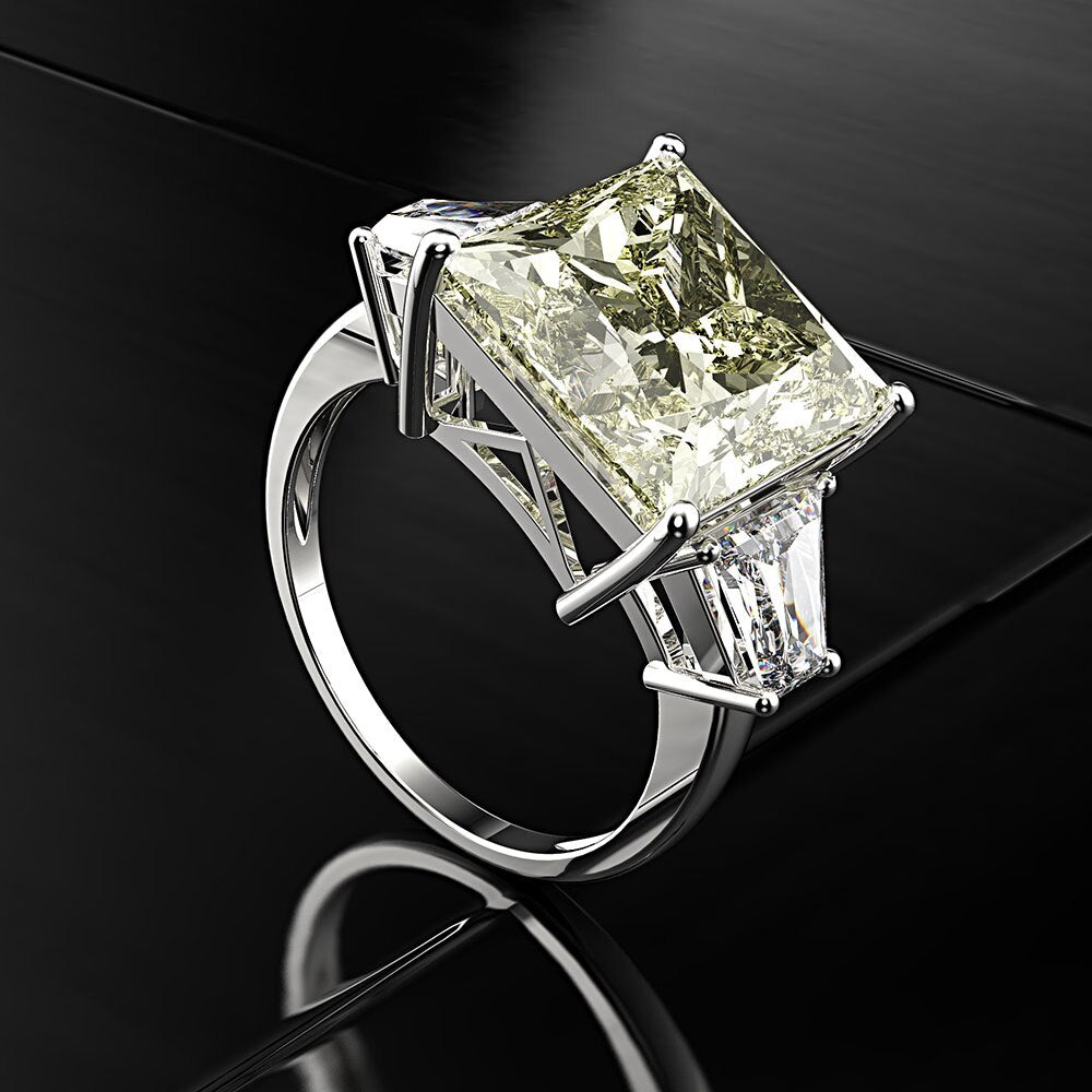 Silver Ring "Ostentatious"-Jewelry-Pisani Maura-5-Beige-Pisani Maura