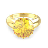 Silver Ring "Signature"-Jewelry-Pisani Maura-5-Yellow-Pisani Maura