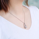 Silver Necklace "Cradle"-Jewelry-Pisani Maura-Zicon-Pisani Maura