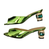 Sandals Lo-Heels "Mirrors"-Sandals-Pisani Maura-Pisani Maura