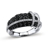 Silver Ring & Earrings Set "Faith"-Jewelry-Pisani Maura-Pisani Maura