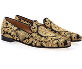 EMBROIDERED LOAFERS "MOROCCAN ROYALTY"-Shoes-Pisani Maura-Pisani Maura