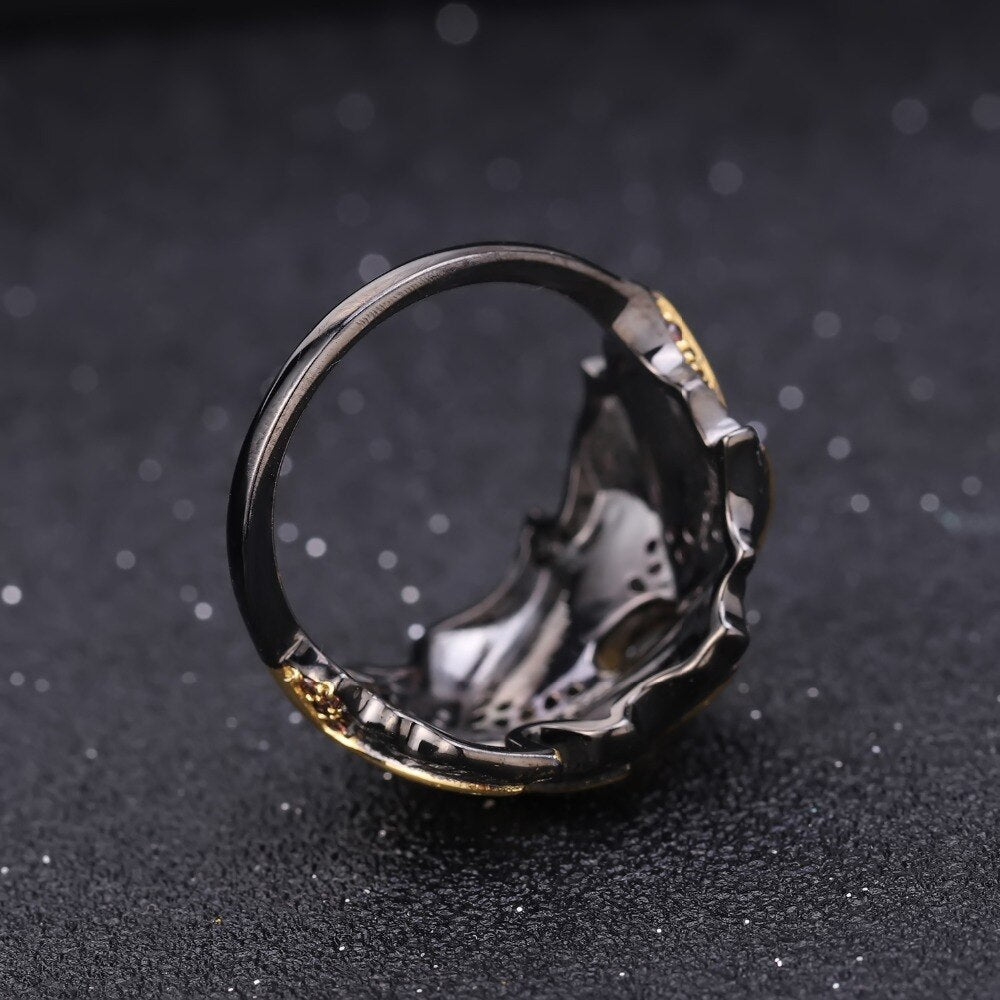 Silver Ring, Earrings and Pendant "Leaves"-Jewelry-Pisani Maura-Pisani Maura