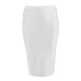 Mid Skirt "Statement"-Skirt-Pisani Maura-White-XS-Pisani Maura
