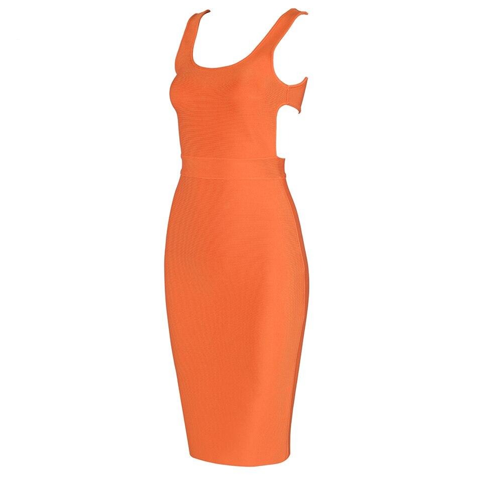 Backless Dress "Mad Hatter"-Dress-Pisani Maura-Orange-XS-Pisani Maura