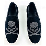 Mocassins "The skull"-Shoes-Pisani Maura-Silver-38-Pisani Maura