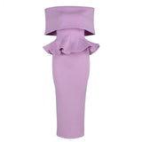 Sleeveless Dress "Signature"-Suits-Pisani Maura-Violet-XS-Pisani Maura