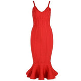Tank Top Dress "Maremaid"-Dress-Pisani Maura-Red-XS-Pisani Maura