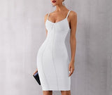 Mini Dress "Celebrity"-Dress-Pisani Maura-White-XS-Pisani Maura