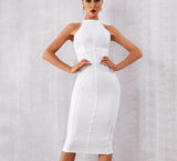 Bandage Dress "Erotica"-Dress-Pisani Maura-White-XS-Pisani Maura