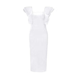 Bandage Dress "Chief"-Dress-Pisani Maura-White Bandage Dress-XS-Pisani Maura