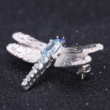 Silver Brooch "Dragonfly"-Jewelry-Pisani Maura-Pisani Maura