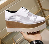 Sneakers "Star"-Sneakers-Pisani Maura-Brown white silver-35-Pisani Maura
