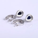 Silver Earrings "Tear Drop"-Jewelry-Pisani Maura-Pisani Maura