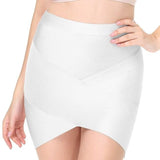 Skirt "Tied up"-Skirt-Pisani Maura-White-S-Pisani Maura