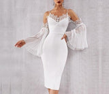 Dress "Arabian Nights"-Dress-Pisani Maura-White-XS-Pisani Maura