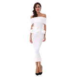 Sleeveless Dress "Signature"-Suits-Pisani Maura-White-XS-Pisani Maura