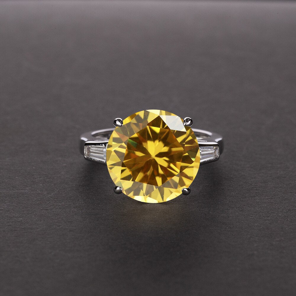 Silver Ring "Jealousy"-Jewelry-Pisani Maura-5-Yellow-Pisani Maura