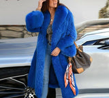 Genuine Fox Fur Coat "Not Me"-Fur coats-Pisani Maura-Pisani Maura