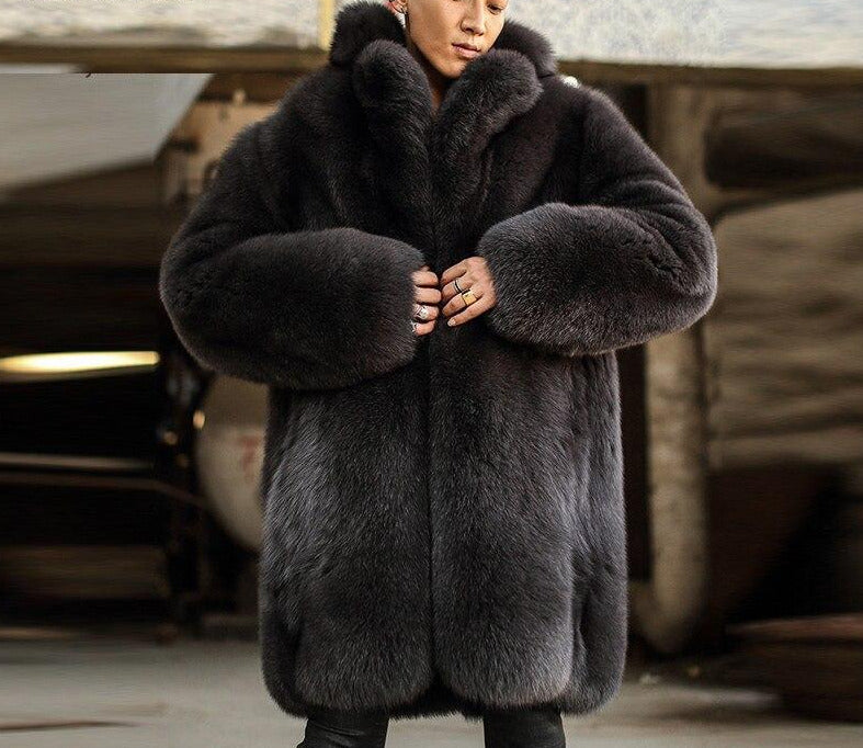 Fox Genuine Fur Coat "Original"-Fur coats-Pisani Maura-Pisani Maura