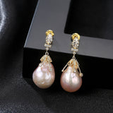 Earrings "Pearls"-Jewelry-Pisani Maura-Pearls-Pisani Maura