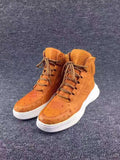 GENUINE OSTRICH HIGH TOP SNEAKERS