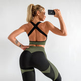 Yoga 3 pieces Set "Freedom"-Sport clothing-Pisani Maura-Pisani Maura
