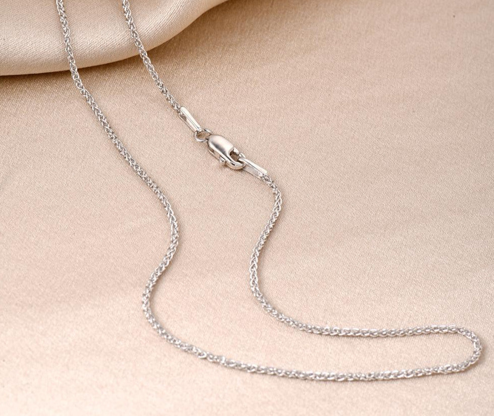 SIlver Necklace "plain"-Jewelry-Pisani Maura-50cm-Pisani Maura