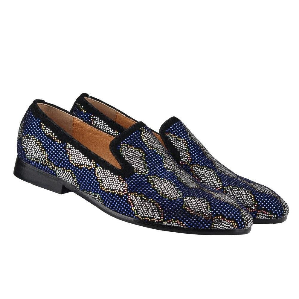 Loafers "Diamond snake"-Shoes-Pisani Maura-Pisani Maura