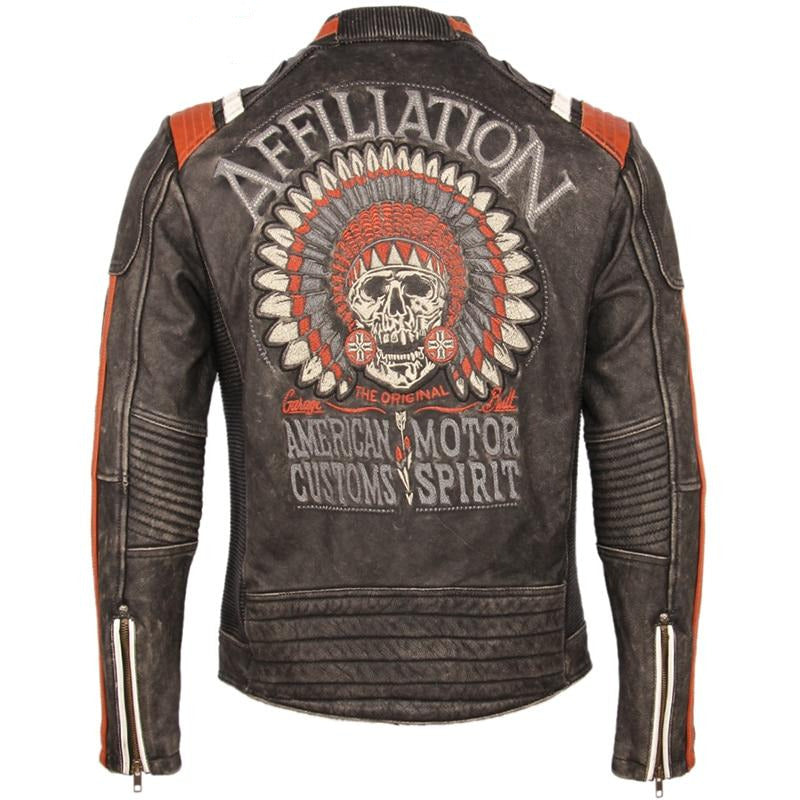 Leather Jacket "Call of the Wild"