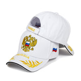 BASEBALL CAP "MOTHER RUSSIA"-Hat-Pisani Maura-White-Pisani Maura