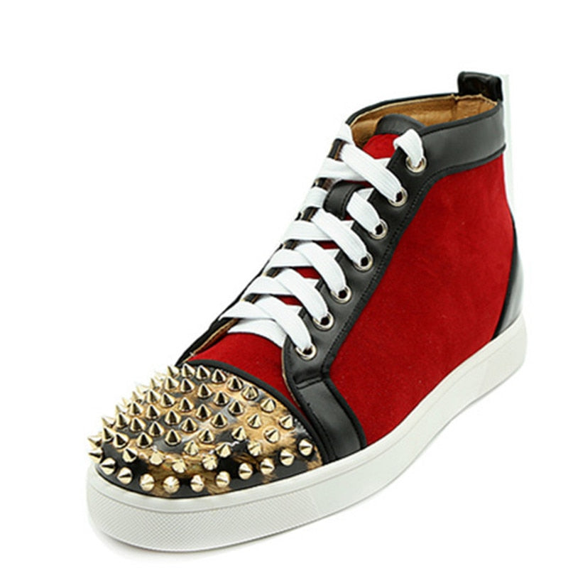 HIGH TOP "ANOTHER DAY"-Shoes-Pisani Maura-Red-39-Pisani Maura
