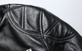 LEATHER JACKET "DUST"-Leather jacket-Pisani Maura-Pisani Maura